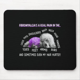 Tapis De Souris Fibromyalgie : une véritable douleur Bichon Frise 
