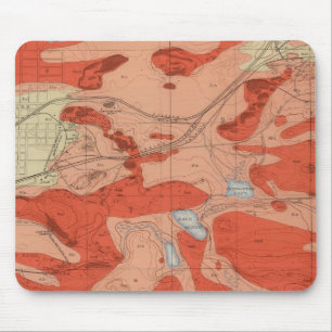 Tapis De Souris Fiche géologique détaillée XXVIII