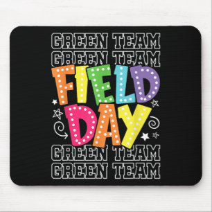 Tapis De Souris Field Day Green Team Color War Camp Team Jeu Comp