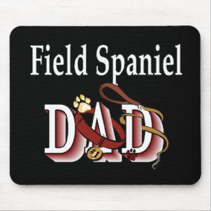 Tapis De Souris Field Spaniel Papa Cadeaux