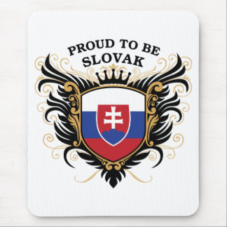 Tapis De Souris Fier d'être slovaque