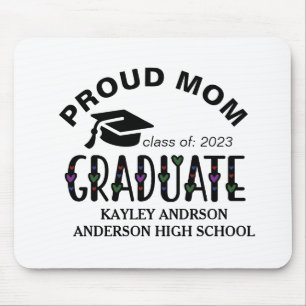 Tapis De Souris Fier Maman, Nom de la graduation personnalisée Ann