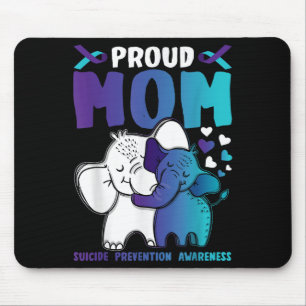 Tapis De Souris Fier Maman Prévention Suicide Sensibilisation Guer