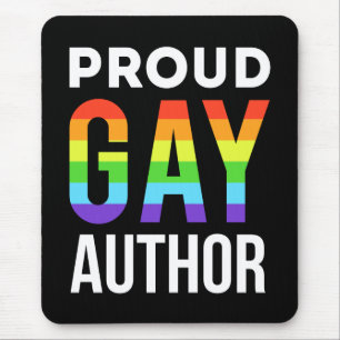Tapis De Souris Fière Gay Auteur Pride LGBTQ