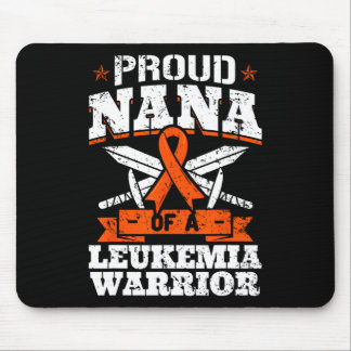 Tapis De Souris Fière Nana D'Une Leucémie Guerrière Grande Sensibi