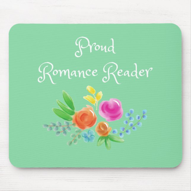 Tapis De Souris Fière Romance Reader Mousepad (Devant)