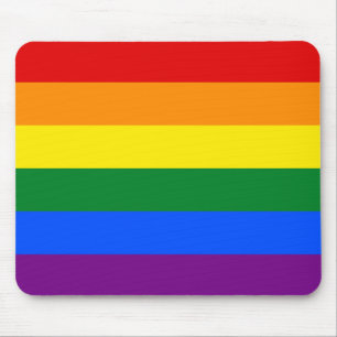 Tapis De Souris Fierté arc-en-ciel