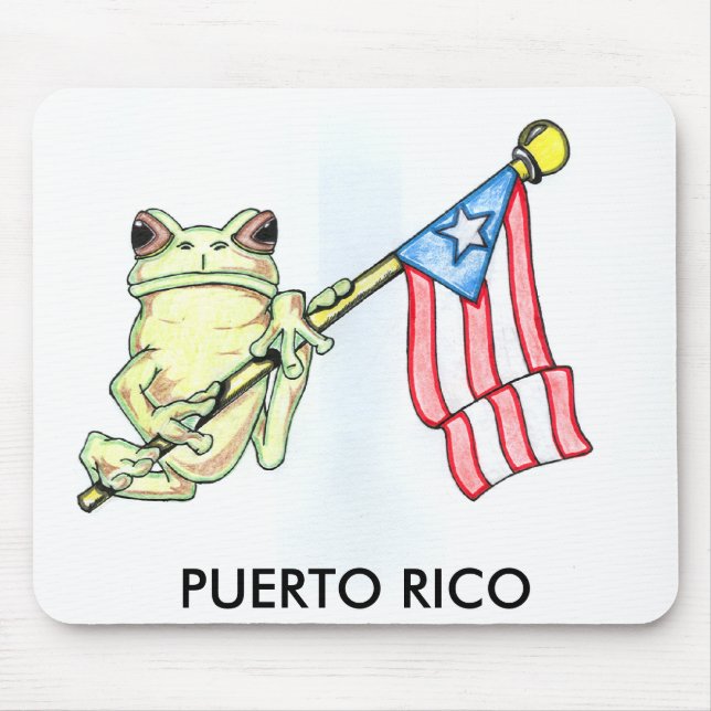 TAPIS DE SOURIS FIERTÉ DE PORTO RICO (Devant)