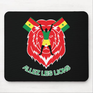Tapis De Souris Fierté du Sénégal Football Sport Patrimoine Sénéga
