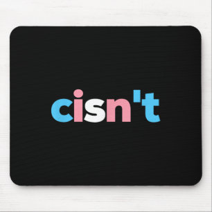 Tapis De Souris Fierté transgenre Cisnt - Drapeau trans LGBTQ - Dr