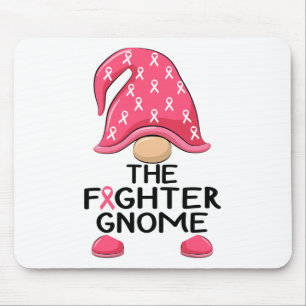 Tapis De Souris Fighter Gnome - Sensibilisation au cancer du sein