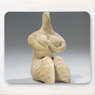 Tapis De Souris Figurine femelle dans le style de Halaf, c.4500