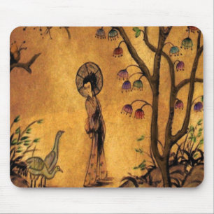 Tapis De Souris Fille asiatique ~ Mousepad