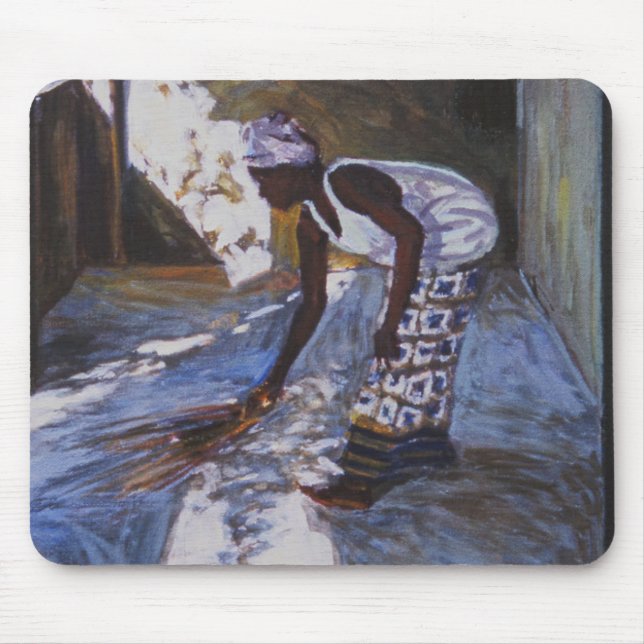 Tapis De Souris Fille balayant I 2002 (Devant)