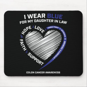 Tapis De Souris Fille Colorectal En Droit Sensibilisation Colon