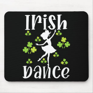 Tapis De Souris Fille Danseuse Danse irlandaise Dance St Patrick's