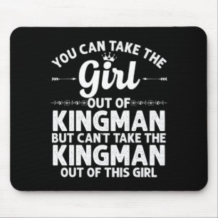 Tapis De Souris Fille de Kingman Az Arizona Cadeau Drôle Maison