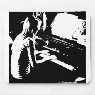 Tapis De Souris Fille de piano