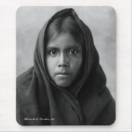 Tapis De Souris Fille de Qahatika