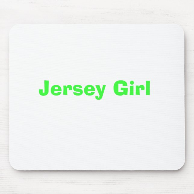 Tapis De Souris Fille du Jersey (Devant)
