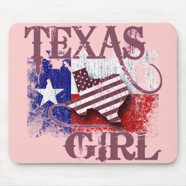TAPIS DE SOURIS FILLE DU TEXAS (Devant)