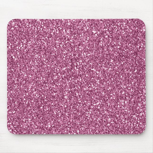 Tapis De Souris Fille Glitzy Parties scintillant rose (Devant)