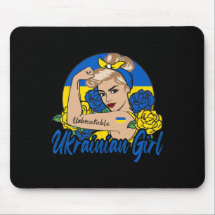 Tapis De Souris Fille ukrainienne femme ukrainienne ukrainiens dra