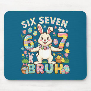 Tapis De Souris Filles Jour de Pâques Bruh 67 Mème