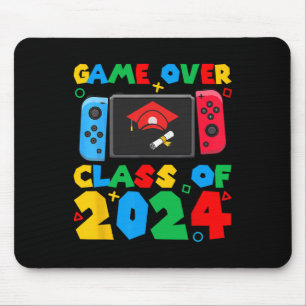 Tapis De Souris Fin du jeu Cl d'étudiants joueurs de jeux vidéo Dr