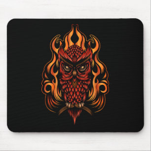 Tapis De Souris Fire owl