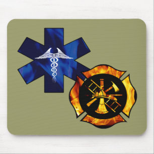 Tapis De Souris Firefighter/EMT