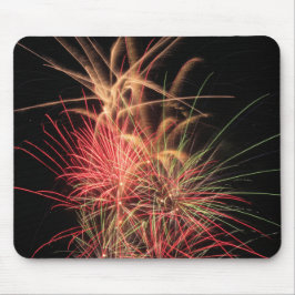 Tapis De Souris Fireworks at Night Mouse Pad