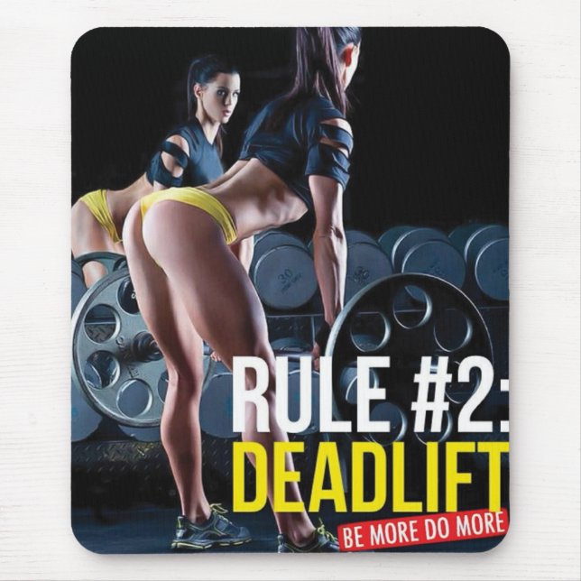 Tapis De Souris Fitness Motivationnelle (Devant)