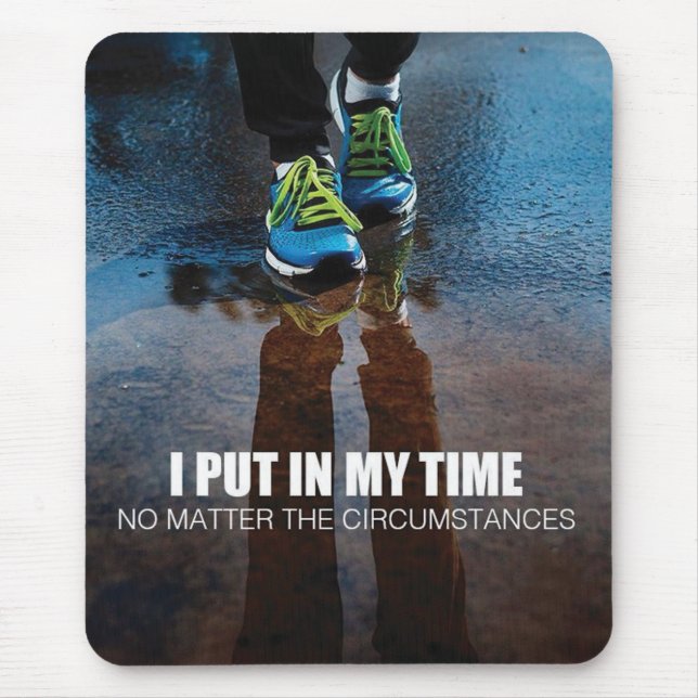 Tapis De Souris Fitness Motivationnelle (Devant)