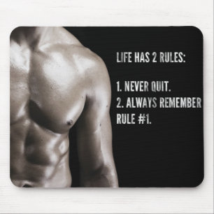 Tapis De Souris Fitness Motivationnelle