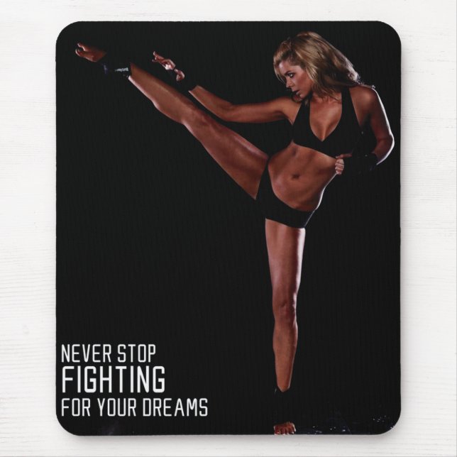Tapis De Souris Fitness Motivationnelle (Devant)