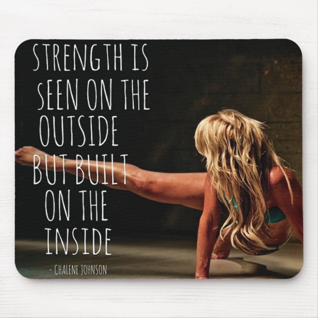 Tapis De Souris Fitness Motivationnelle (Devant)