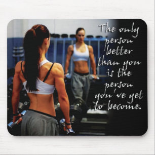Tapis De Souris Fitness Motivationnelle