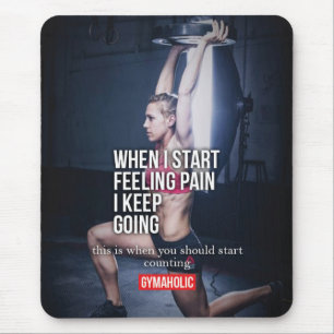 Tapis De Souris Fitness Motivationnelle