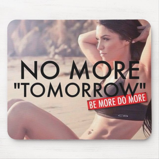 Tapis De Souris Fitness Motivationnelle (Devant)