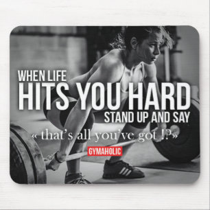 Tapis De Souris Fitness Motivationnelle