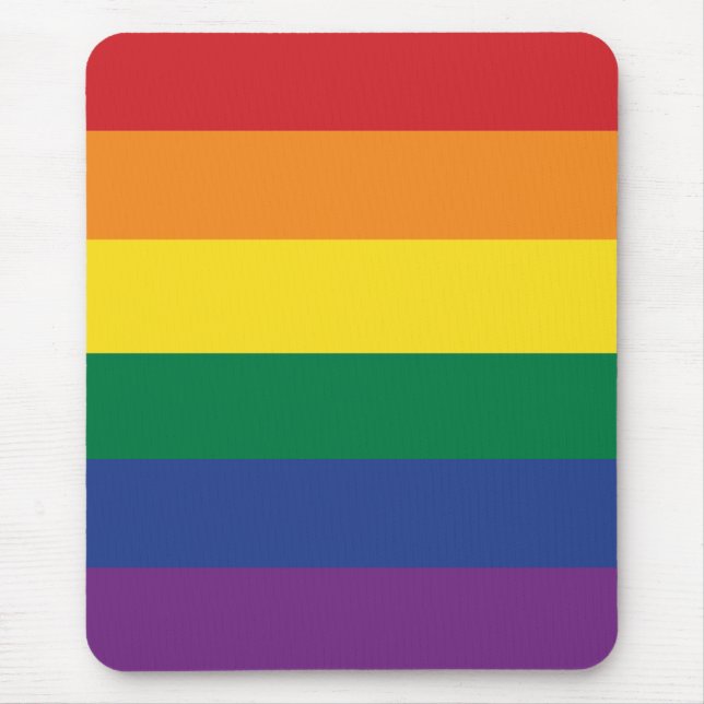 Tapis De Souris Flag de Rainbow (Devant)
