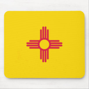 Tapis De Souris Flag du Nouveau-Mexique