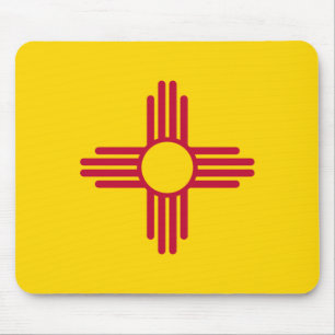Tapis De Souris Flag du Nouveau-Mexique
