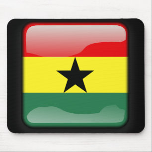 Tapis De Souris Flag of Ghana