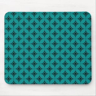 Tapis De Souris Flair vintage Mousepad, Turquoise