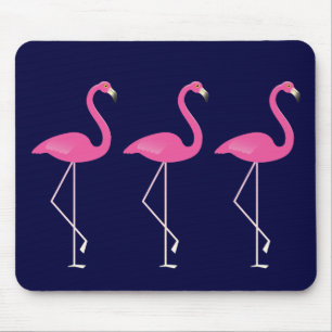 Tapis De Souris Flamant rose rose Mousepad