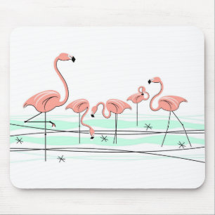 Tapis De Souris Flamants roses Ocean Group mousepad