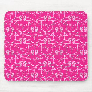 Tapis De Souris Flamants roses roses