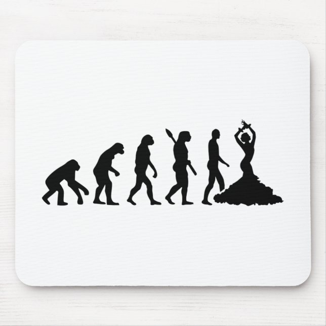 Tapis De Souris Flamenco d'évolution (Devant)